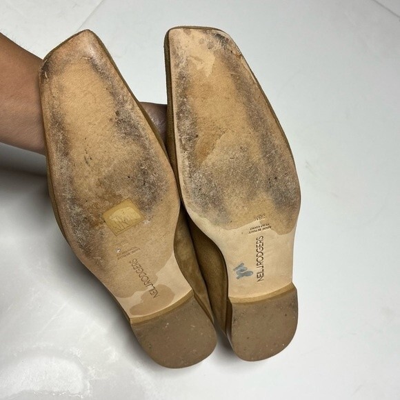 Neil J. Rodgers Liscia Loafer in Camel Suede 38.5 - Picture 15 of 16